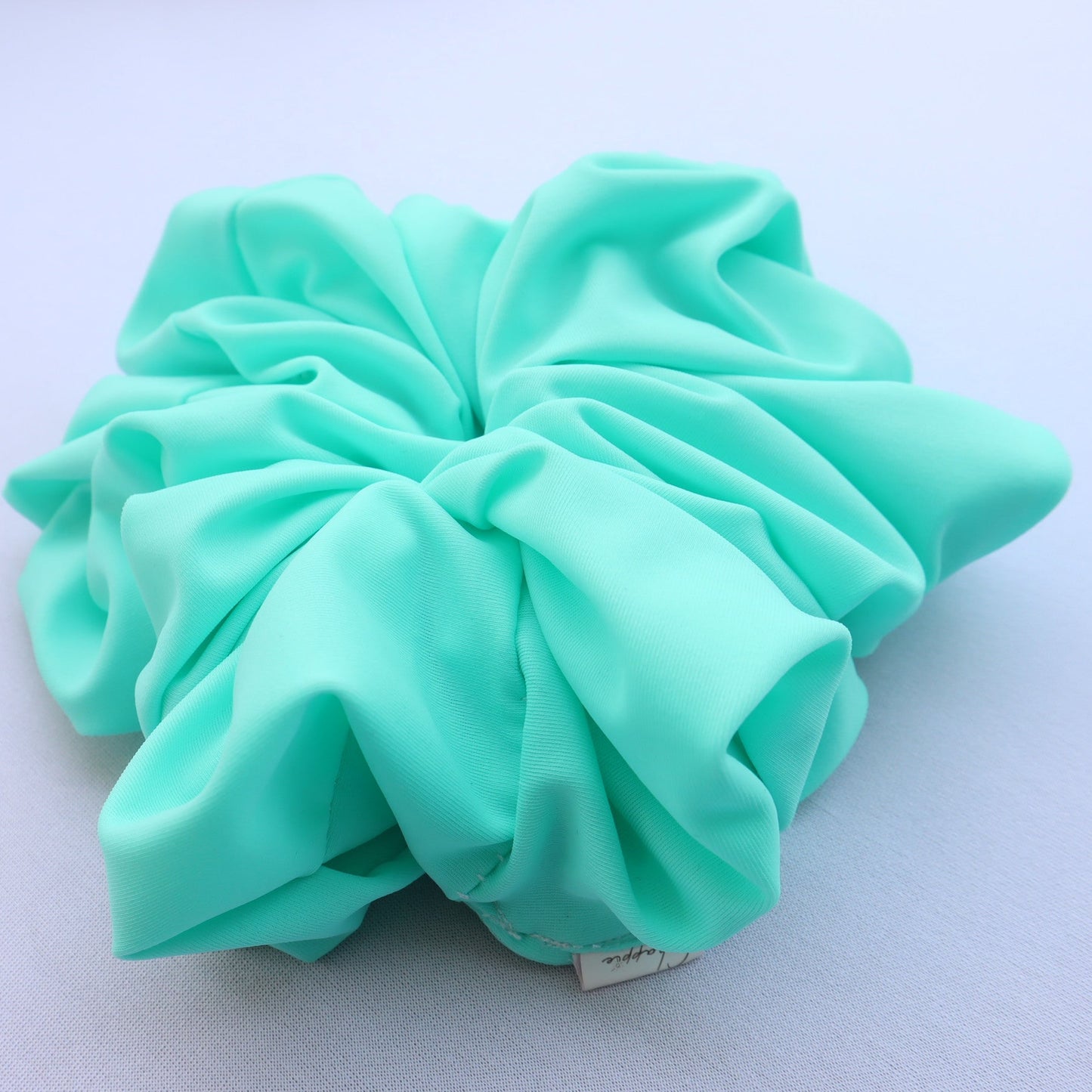 Chouchou turquoise fluo (scrunchie)