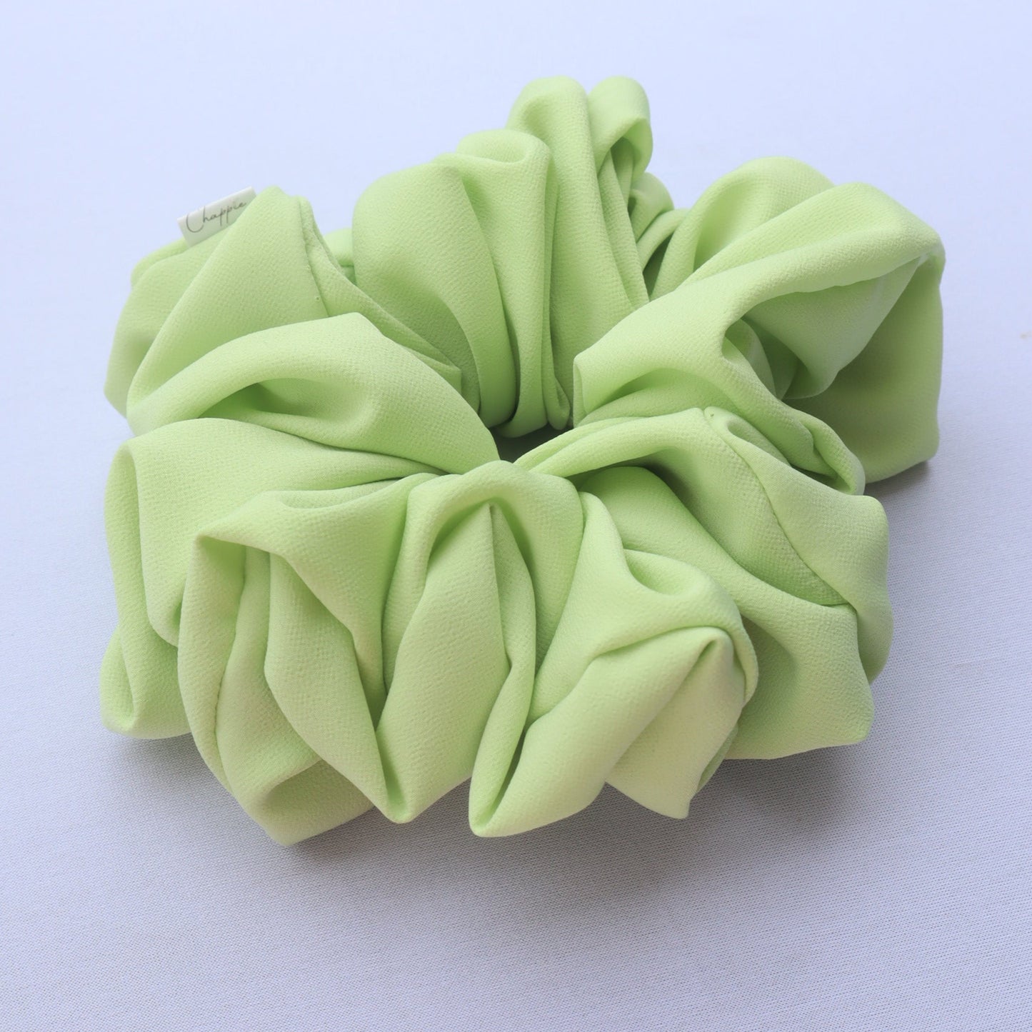 Chouchou vert fluo (scrunchie)