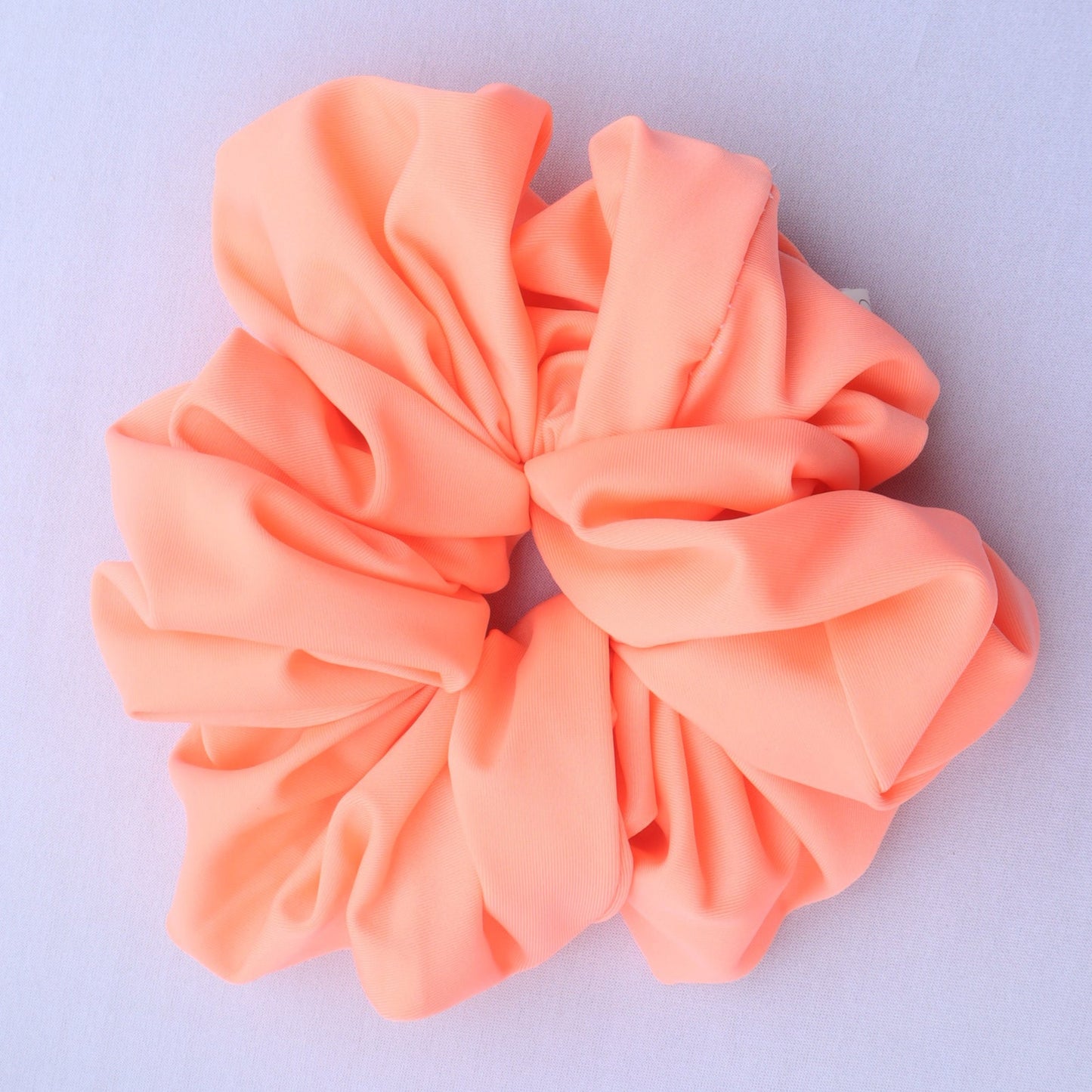 Chouchou orange fluo (scrunchie)