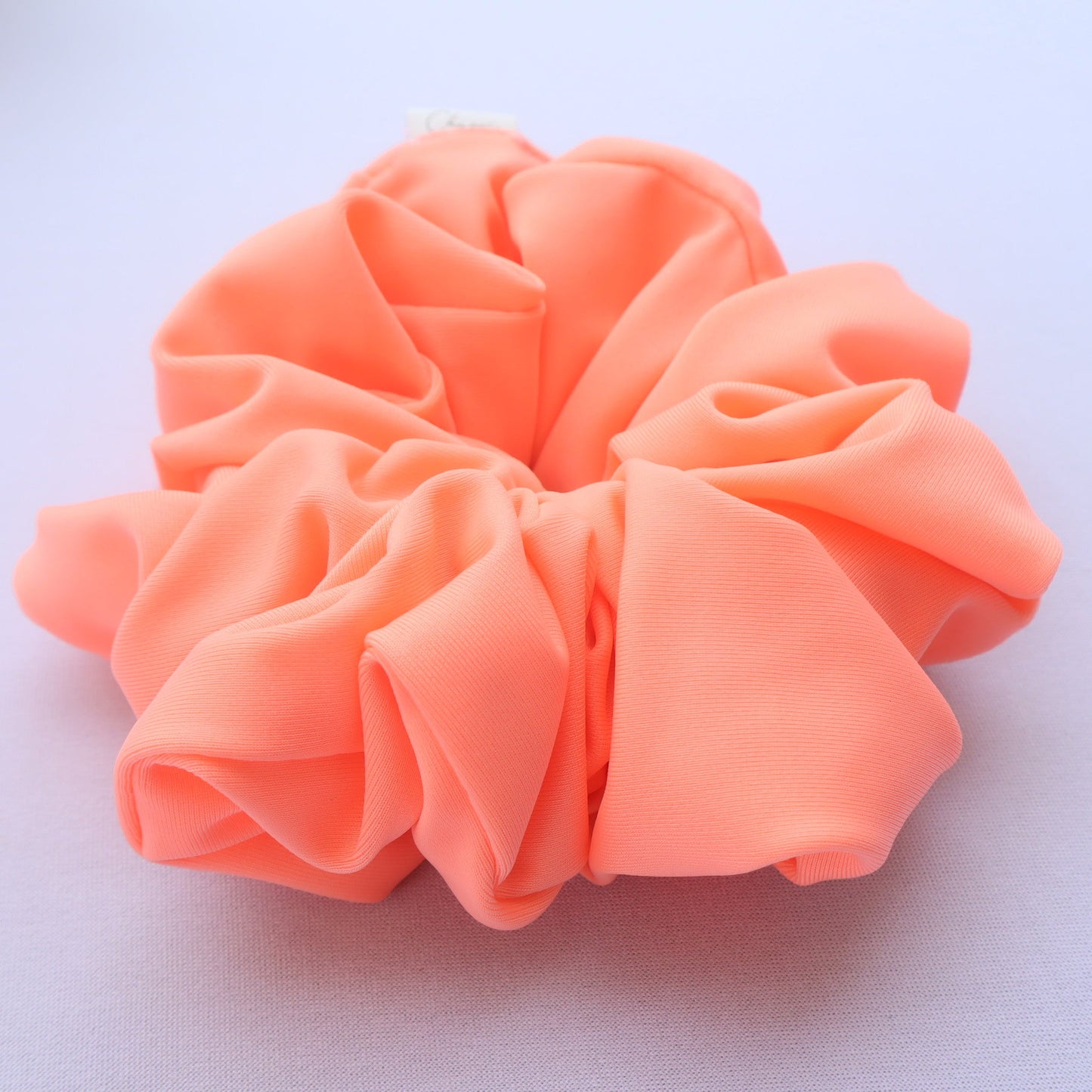 Chouchou orange fluo (scrunchie)