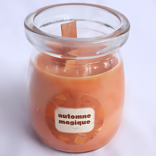 Chandelle gourmande & épicée — Automne magique