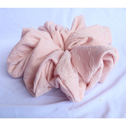Chouchou rose (scrunchie)