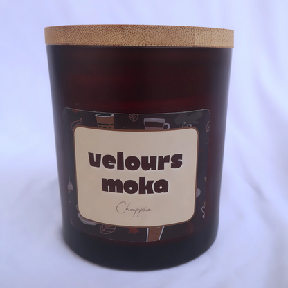 Grosse chandelle matinale — Velours moka