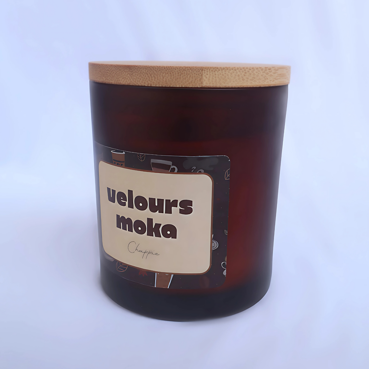 Grosse chandelle matinale — Velours moka