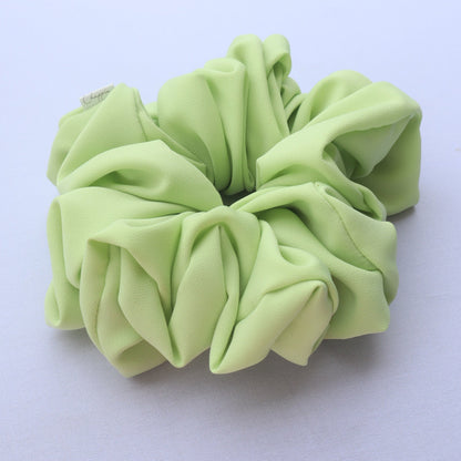 Chouchou vert fluo (scrunchie)