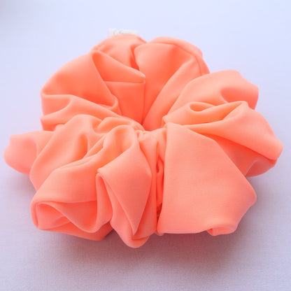Chouchou orange fluo (scrunchie)