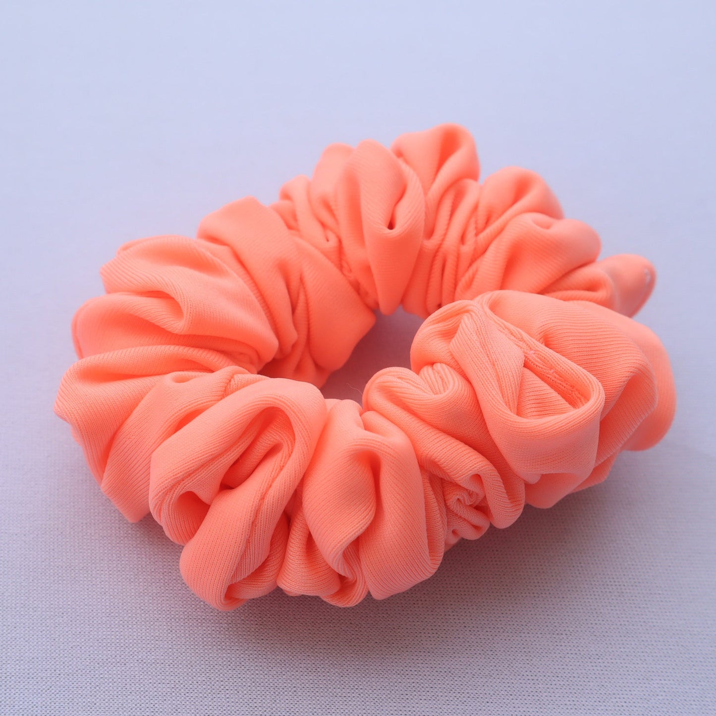 Chouchou orange fluo (scrunchie)