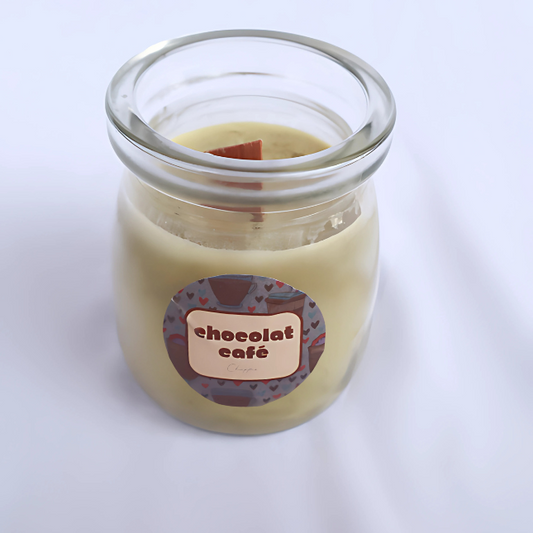 Chandelle chocolatée — Chocolat café