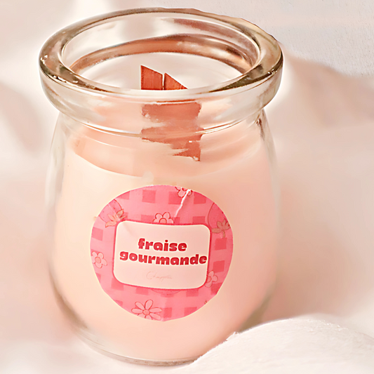 Petite chandelle gourmande & fruitée — Fraise gourmande